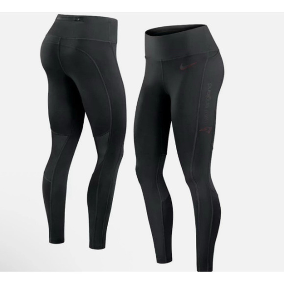 NWT Nike Dri-Fit Women's NFL New England Patriots Performance Leggings XL $75 - Picture 1 of 9